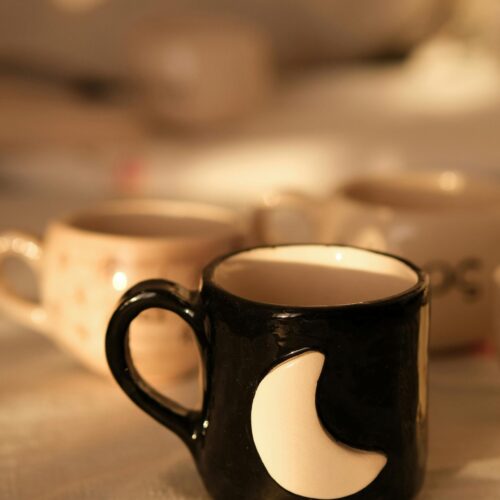 Taza Cerámica Black Moon